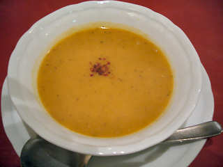 写真：赤レンズ豆のスープ＠イスタンブール・コナック