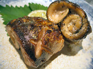 写真：秋刀魚のワタ醤油焼き＠竹宗