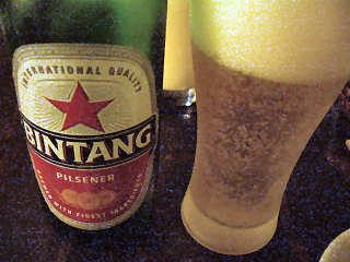 写真：インドネシアビール「ビンタン」＠チタチタ