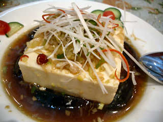 写真：ピータン豆腐＠香港海鮮飲茶樓ブリーゼブリーゼ