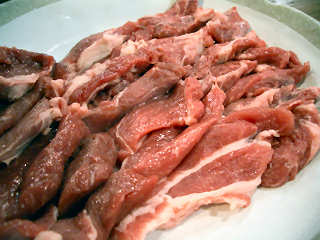 写真：生ラム肉３種セット＠ヤマダホルモン