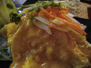 写真：豆腐卵焼きサラダ＠マレーシアボレ