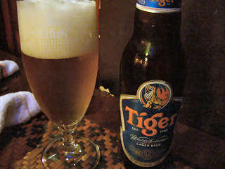 写真：タイガービール＠マレーシアボレ