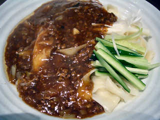 写真：炸醤麺（ジャージャーメン）＠王子西安鍋貼館