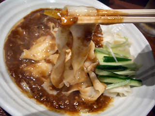写真：炸醤麺（ジャージャーメン）＠王子西安鍋貼館